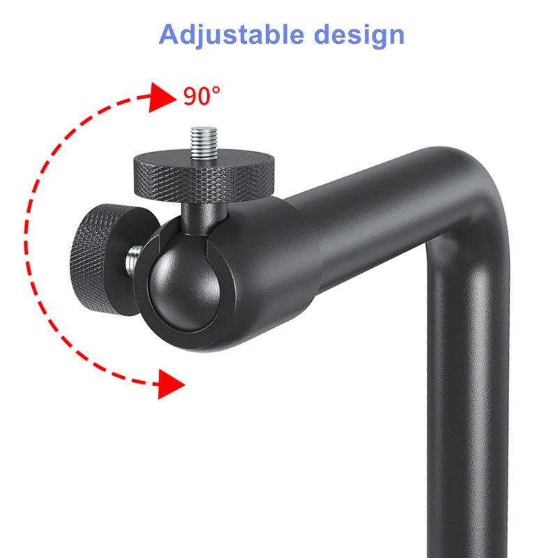 C-Clamping Projector Bracket Metal Adjustable Projector Stand BedTable ...