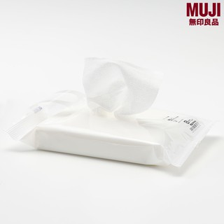 Muji แผ่นกระดาษทำความสะอาดรีฟิว แบบแห้ง/เปียก