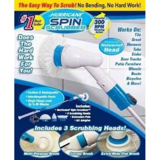 Hurricane Spin Hurricane Spin Scrubber แปรงขัดไฟฟ้าไร้สายอเนกประสงค์