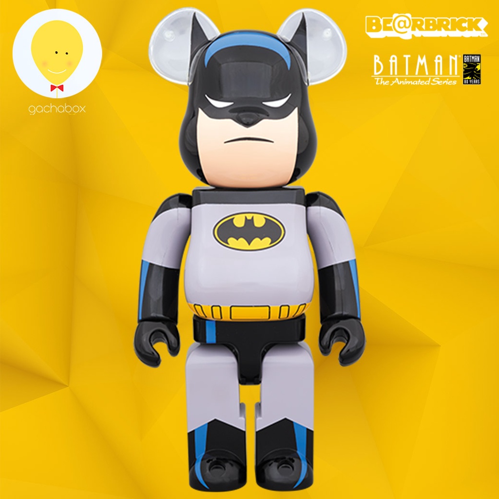 gachabox Bearbrick Batman Animated 1000% - แบร์บริค พร้อมส่ง Be@rbrick ฟิกเกอร์ Medicom Toy