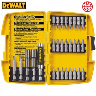 Dewalt ดอกสว่านไขควง พร้อมข้อต่อแม่เหล็ก 29 ชิ้น พร้อมกล่อง รุ่น DW2162