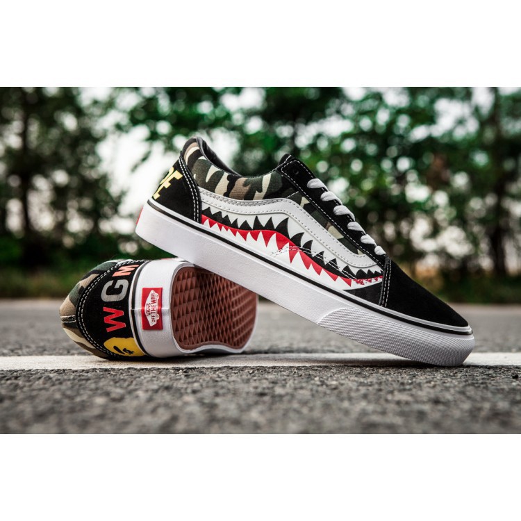 Old skool clearance x bape shark