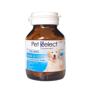 Pet Select CAL-MAG Bone &amp; Coat (60 Tablets)