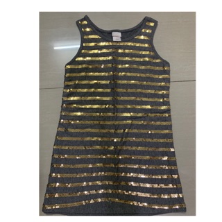 เสื้อแขนกุดผู้หญิง ผ้ายืด สีเทา มือ 2 อก 24-26 นิ้ว