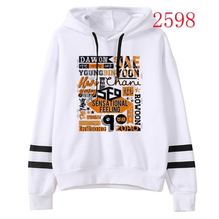 Kpop SF9  hoodies Casual  Top เสื้อผ้าแฟชั่นผู้หญิง Cartoon Printed  Unisex  Clothes เสื้อฮู้ด  Hoody for Adult