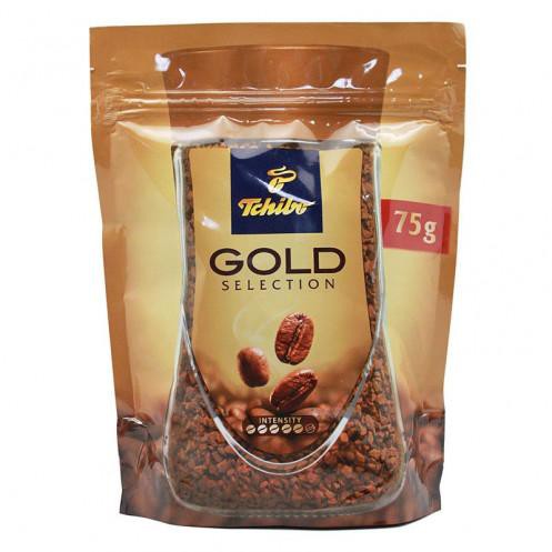 กาแฟสำเร็จรูป โกลด์ซีเล็คชั่น ตรา ทชิโบ ชนิดถุงซิป ขนาด 75 กรัม Tchibo Gold Selection Coffee