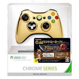 [อุปกรณ์เสริม] Joy Xbox 360 Wireless Controller Special edition (CHROME GOLD)