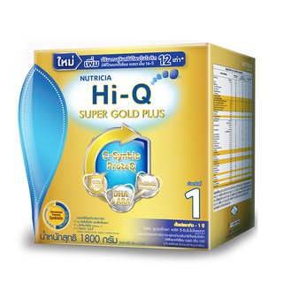 ไฮคิว ซูเปอร์โกลด์ พลัสซี ซินไบโอโพรเทก สูตร1 1800 กรัม Hi-Q Super Gold Plus Cecin Bio ProteQ Formula 1 1800 g.