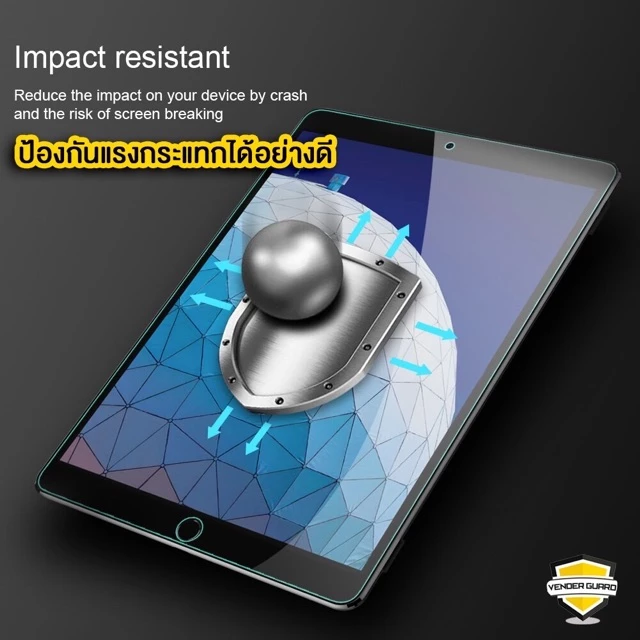 ฟิล์มกระจก iPad Gen7-9 / Air4-5 / Pro 2022 / Mini2-5 thumbnail 5