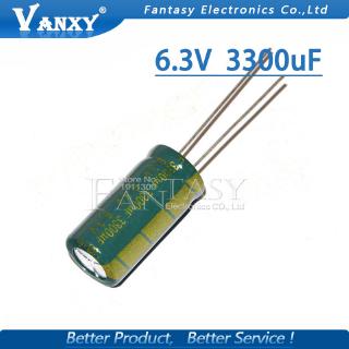 10pcs Aluminum electrolytic capacitor 3300uF 6.3V 10*20 Electrolytic capacitor