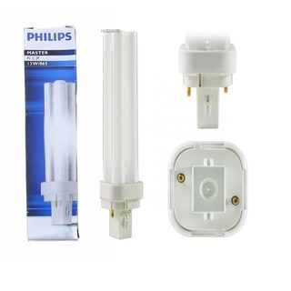 Philips Master แพ๊คหลอดประหยัดไฟ 13W PLC-2P แสง DL 1หลอด