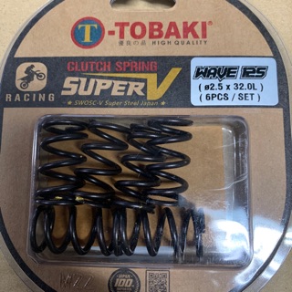 Tobaki WAVE125 / KRISS / SRL115 FI วาล์วสปริง และคลัทช์สปริง