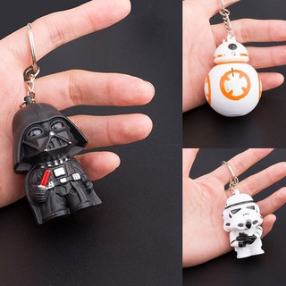 flowersqueen ของเล่นพวงกุญแจ Star Wars War BB-8