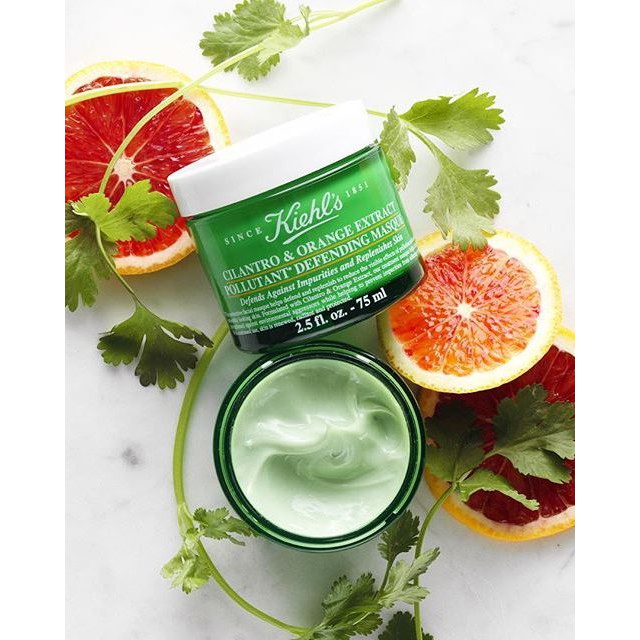 Kiehls Cilantro Orange Extract Pollutant Defending Masque 14ml ...