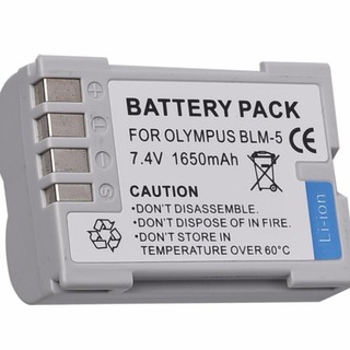 แบตเตอรี่กล้อง Olympus Digital Camera Battery รุ่น BLM-5 / PS-BLM5  for Olympus E-1 Digital SLR, E1, E3, E30, E5...