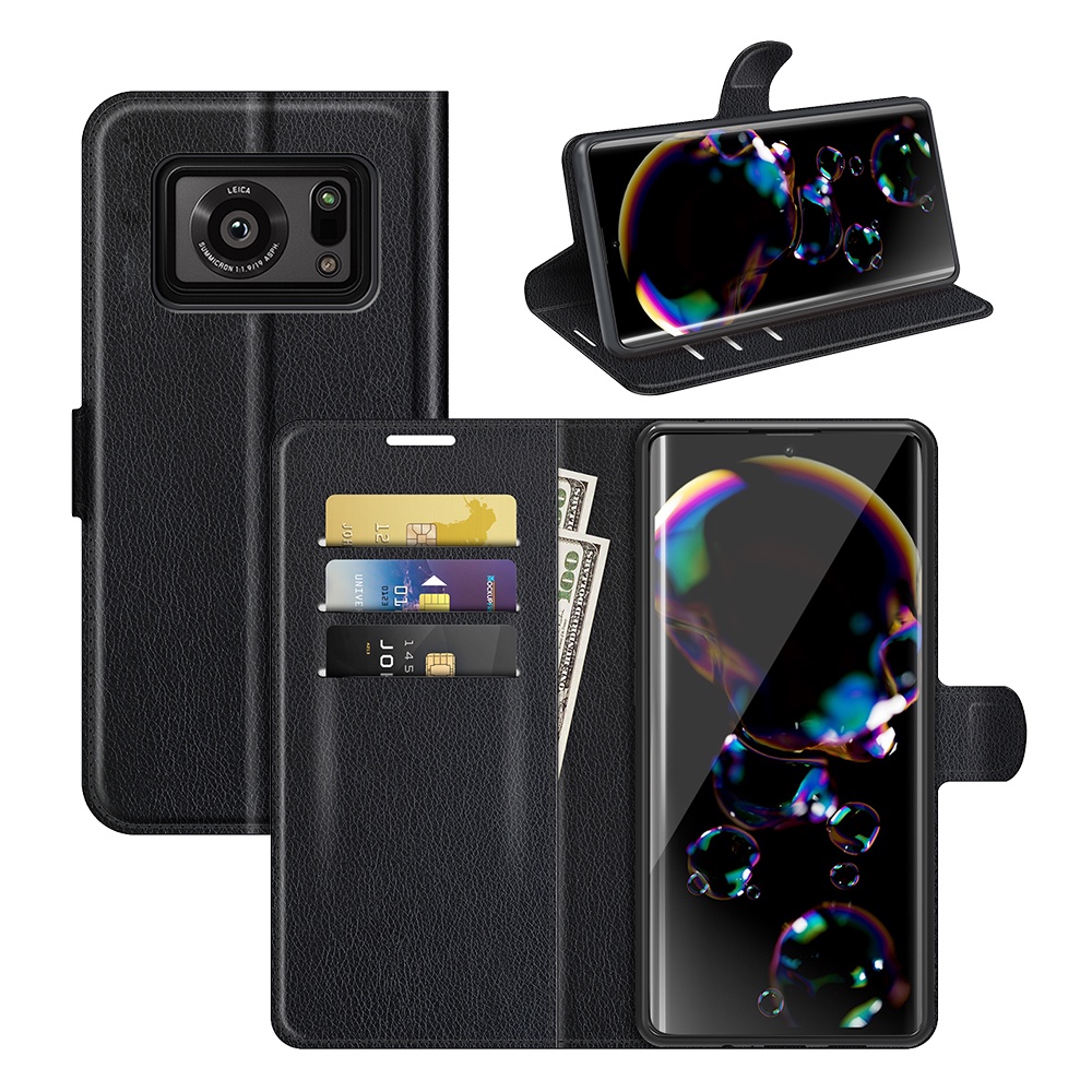 เคสโทรศัพท์หนัง ฝาพับ พร้อมช่องใส่บัตร สําหรับ Sharp Aquos R6 SH-51B Zero 6 SHG04 Zero6 Sense 6 7 Pl