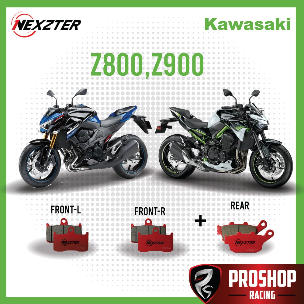 ผ้าเบรค Nexzter สำหรับ Z800 , Z900
