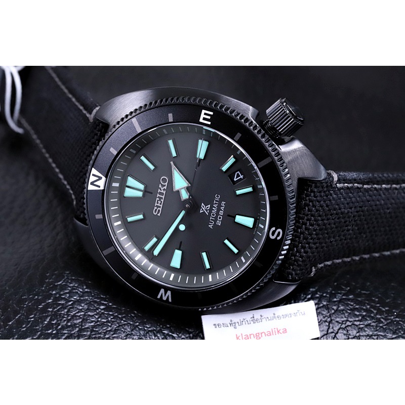 [โค้ด715SURPRISE1000]นาฬิกา Seiko Prospex Black Series Night Vision Limited Edition รุ่น SRPH99K / SRPH99K1