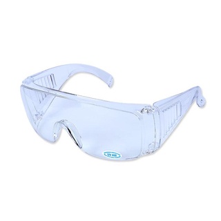 YAMADA YS101 แว่นตานิรภัย เลนส์สีใส เคลือบสารป้องกันแสง UV400