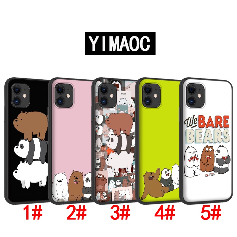 iPhone 12 Mini 11 Pro XR XS Max Soft Case B41 funny We Bare Bears ...
