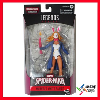 Marvel Legends White Rabbit 6 No Baf  มาร์เวล เลเจนด์ ไวท์แรบบิท 6 นิ้ว ไม่มีบาฟ (Marvel)