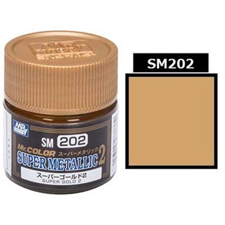 Mr.Color Super Metallic 2 SM202 Super Gold