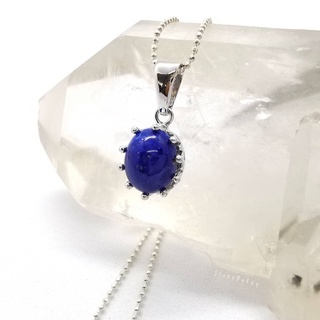 สร้อยคอเงินจี้หินลาพิสลาซูลี Lapis Lazuli