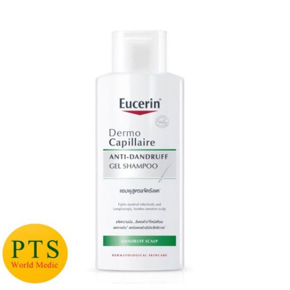 Eucerin Dermo Capillaire Anti-Dandruff Gel Shampoo 250 mL (Exp 06-2026)