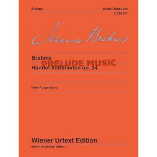 (โค้ดINCSM2Lลด70฿) Brahms Handel Variations for piano op. 24