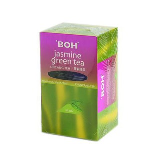 Boh Jasmin Green Tea 1x25teabag โบห์จัสมินชาเขียว 1x25 ถุง