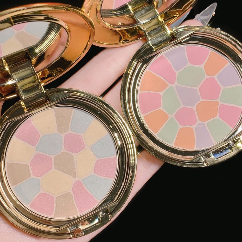 Guicami Japan's Same E Flat Cake Happy Face Powder แป้งเค้กควบคุมความมัน ติดทนนาน แต่งหน้าหมู ท้อง แป้งเค้ก แต่งหน้า แป้งแต่งหน้า