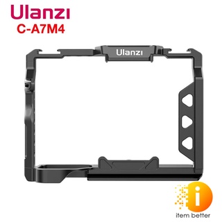 ULANZI C-A7M4 เคสสำหรับกล้อง Sony A7M4/A7M3/A7R3 ต่ออุปกรณ์เสริมได้สำหรับงานวีดีโอระดับมืออาชีพ