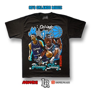 เสื้อยืด ลาย Orlando Magic Bootleg ยุค 90