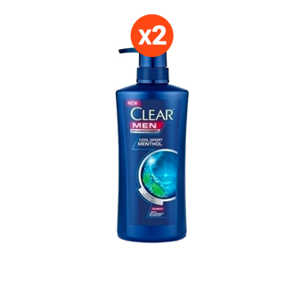 โปรโมชั่น : CLEAR MEN Shampoo 450 ml 2 Bottles เคลียร์ แชมพูชาย 450 มล.2ขวด