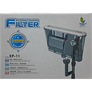 กรองแขวน jeneca  XP - 11 hanging filter  ปั้มกรอง  ทำงานเงียบ มีกรองฝ้า