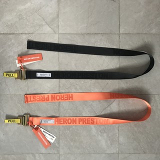 Heron Preston เข็มขัดคาดเอวสไตล์ฮิปฮอปสําหรับผู้ชายและผู้หญิง