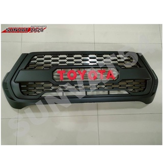 หน้ากระจัง/กระจังหน้า กระจังหน้า TOYOTA HILUX REVO 2021 GRILLE WITHOUT LED *ไม่มีไฟหน้ากระจัง* #HM-RE21-009