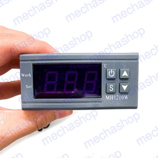 เครื่องวัดอุณหภูมิ เครื่องควบคุมอุณหภูมิ 95-250V 10A Digital Temperature Controller MH1210 W