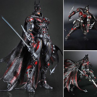 Figma ฟิกม่า Model Figure ฟิกเกอร์ โมเดล Play Arts Kai Batman PX Red Costume Square Enix