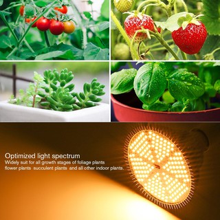 LED หลอดไฟปลูกต้นไม้  LED Grow Light indoor Full-Spectrum warm light