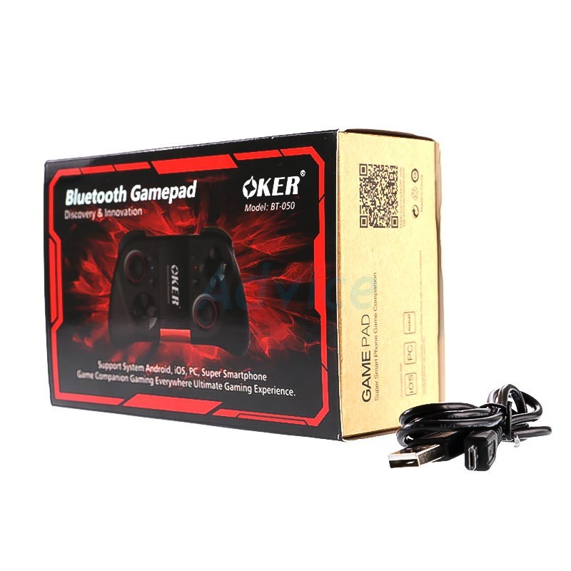 PKI Shop จอยเกมส์บลูธูท OKER JoyStic Bluetooth Gamepad BT-050จอยเกมส์ pc แนะนํา จอยเกมส์มือถือ #5