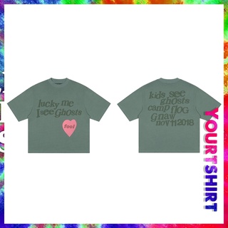 #T7 เสื้อยืดแขนสั้น ผ้าฝ้าย ขนาดใหญ่ พิมพ์ลาย Kanye Loves the Same Paragraph สไตล์ฮิปฮอป วินเทจ สําหรับผู้ชาย