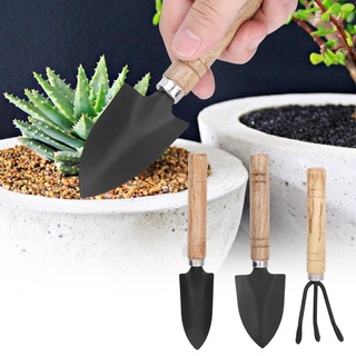 【Gardening Tools】ชุดเครื่องมือทําสวนคราดดอกไม้พลั่วขนาดมินิ 3ชิ้น