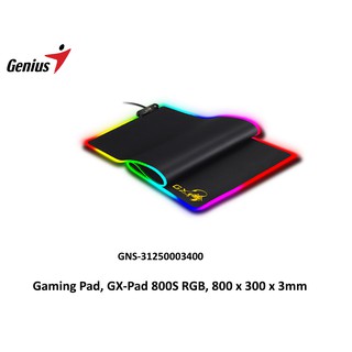 Gaming Pad, GX-Pad 800S RGB, 800 x 300 x 3mm รุ่น GNS-31250003400