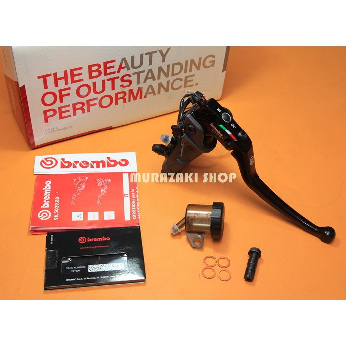 ปั้มบน BREMBO CORSAกระปุกสีชา เบอร์17- 19 แท้ราคา12500