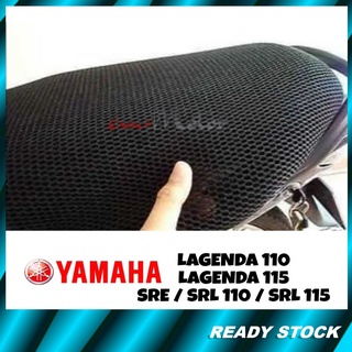 ผ้าคลุมที่นั่งมอเตอร์ YAMAHA EZ115 Lagenda 110 115 SRL 110 115 SRE Jaring Motosikal 3D