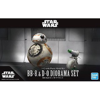 Bandai 1/12 BB-8 &amp; D-O Diorama Set 4573102582263 (Plastic Model)