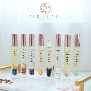 ชุดน้ำหอมคริสตัล 8 กลิ่น AURLAVIE น้ำมันหอมสกัดจากดอกไม้นานาพรรณ