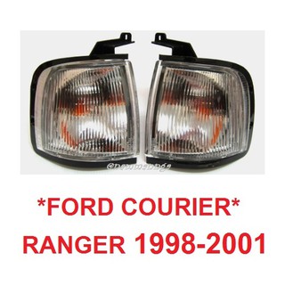 1คูู่ ไฟมุม ไฟข้างรถ Ford Courier ranger 1998-2001 ฟอร์ด คูเรีย ฟอร์ดเรนเจอร์ ไฟเลี้ยว ไฟสัญญาณ ไฟมุม ฝาใส ไฟมุม ไฟรถ