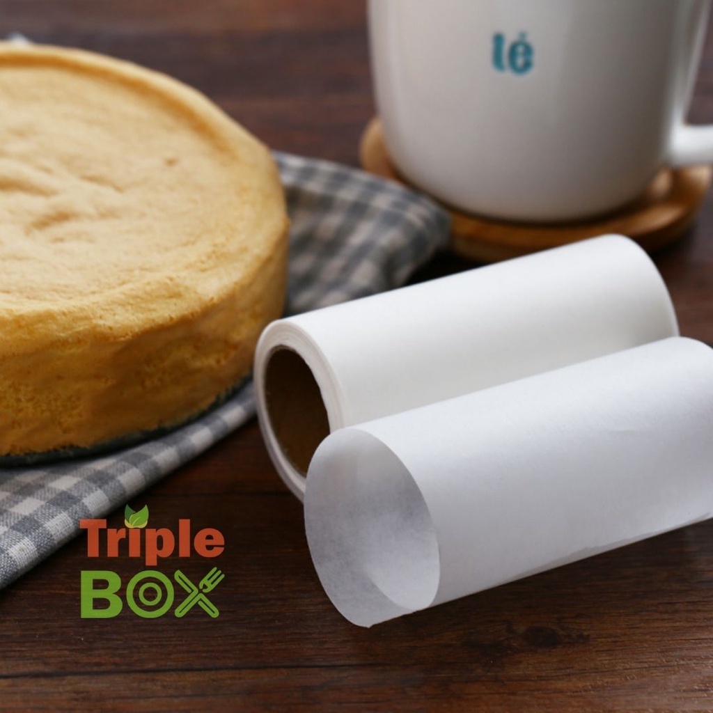กระดาษไขรองอบ Baking paper รองด้างข้างพิมพ์ ทนทาน ทนความร้อน สูง ขนาด 10 X20 เมตร สีขาว ยี่ห้อ Kaulus ของแท้ ราคา ถูกที่สุด ดีลบีเคเค แกลเลอรีภาพที่ 3